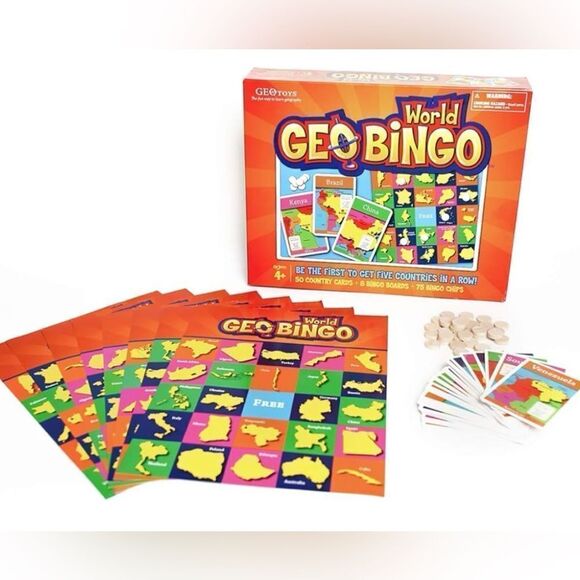 GeoToys Geo Bingo World 50
Countries! - Picture 2 of 12